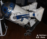 Stair-climbing cart for R2-D2